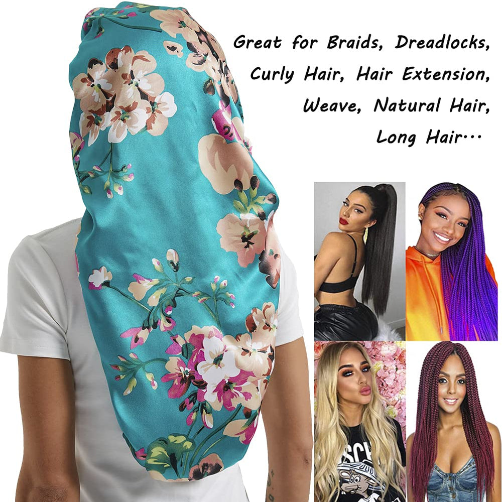 Wbfwbb worn with braids lifestyle shot showing protection and volume