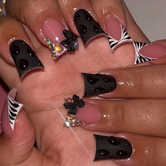 wbrrfjj front view of full nail kit showing 30 pieces and tools with quick application benefit