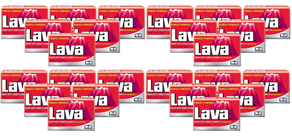 WD-40 Lava bar front packaging showing 5.75 oz label and pack benefits