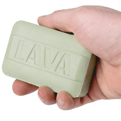 WD-40 Lava bar beside a wrench showing size and easy bulk storage benefit