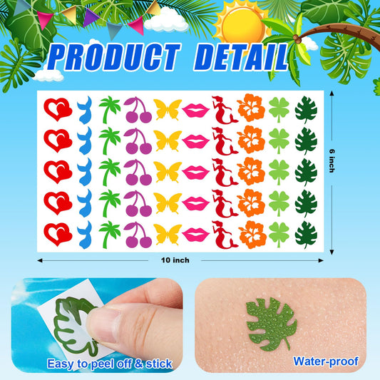 WDAHDHP single sticker close-up showing texture and easy-peel edge benefit