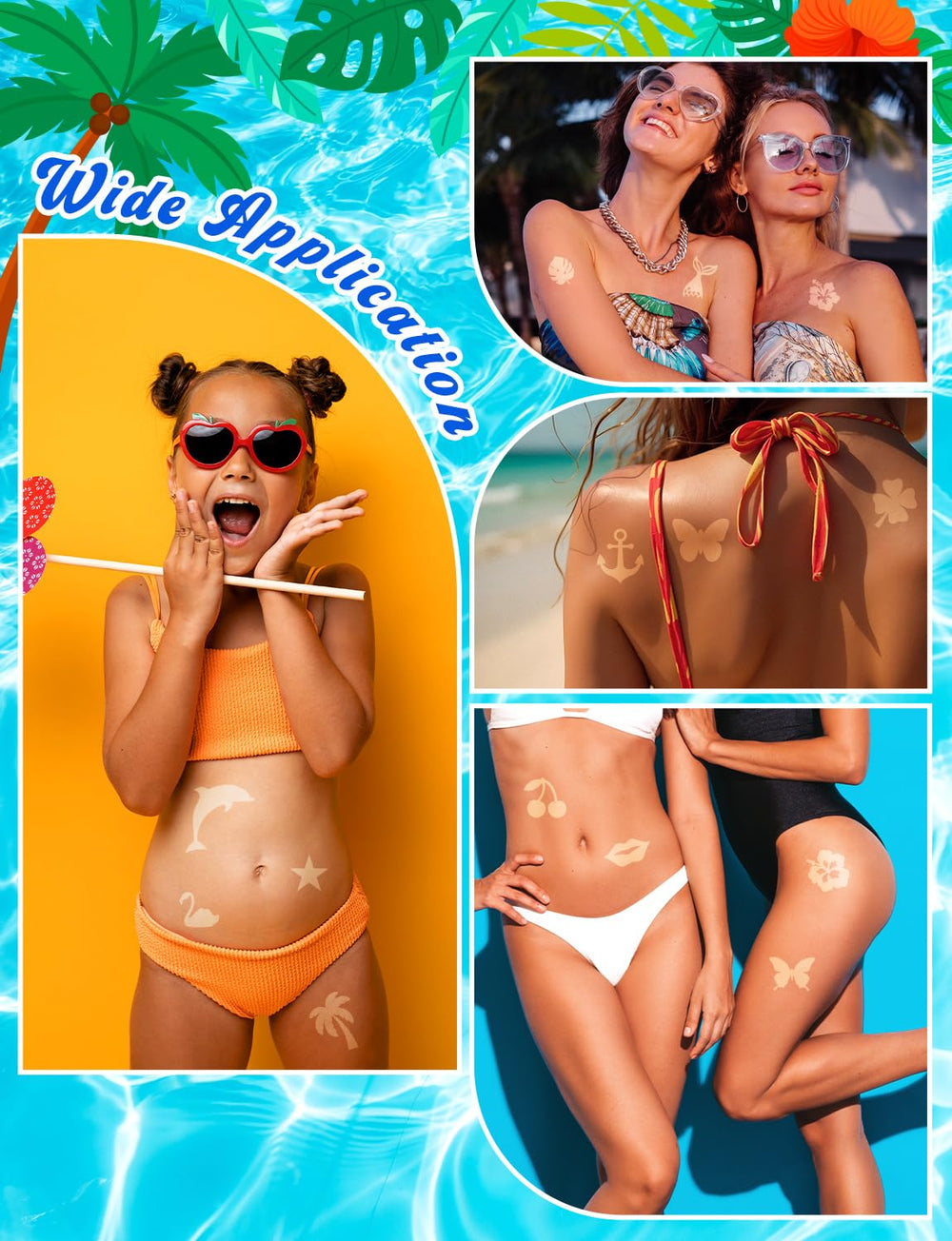 WDAHDHP sticker sheet beside hand showing scale and many pieces