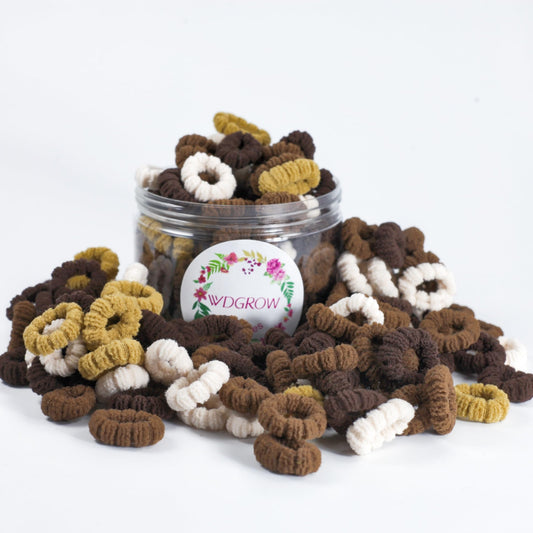 WDGROW front packaging showing 120-piece resealable bag and colors, convenient storage benefit