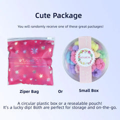 WDGROW resealable bag containing 120 ties for tidy storage and travel