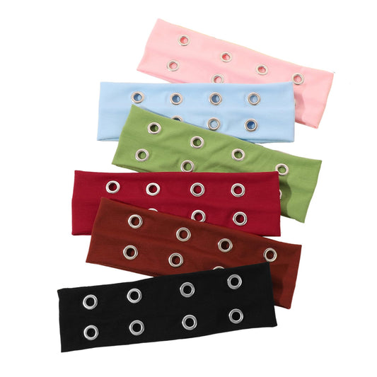 Weazppre front packaging showing six headbands with bold colors and ready-to-wear benefit