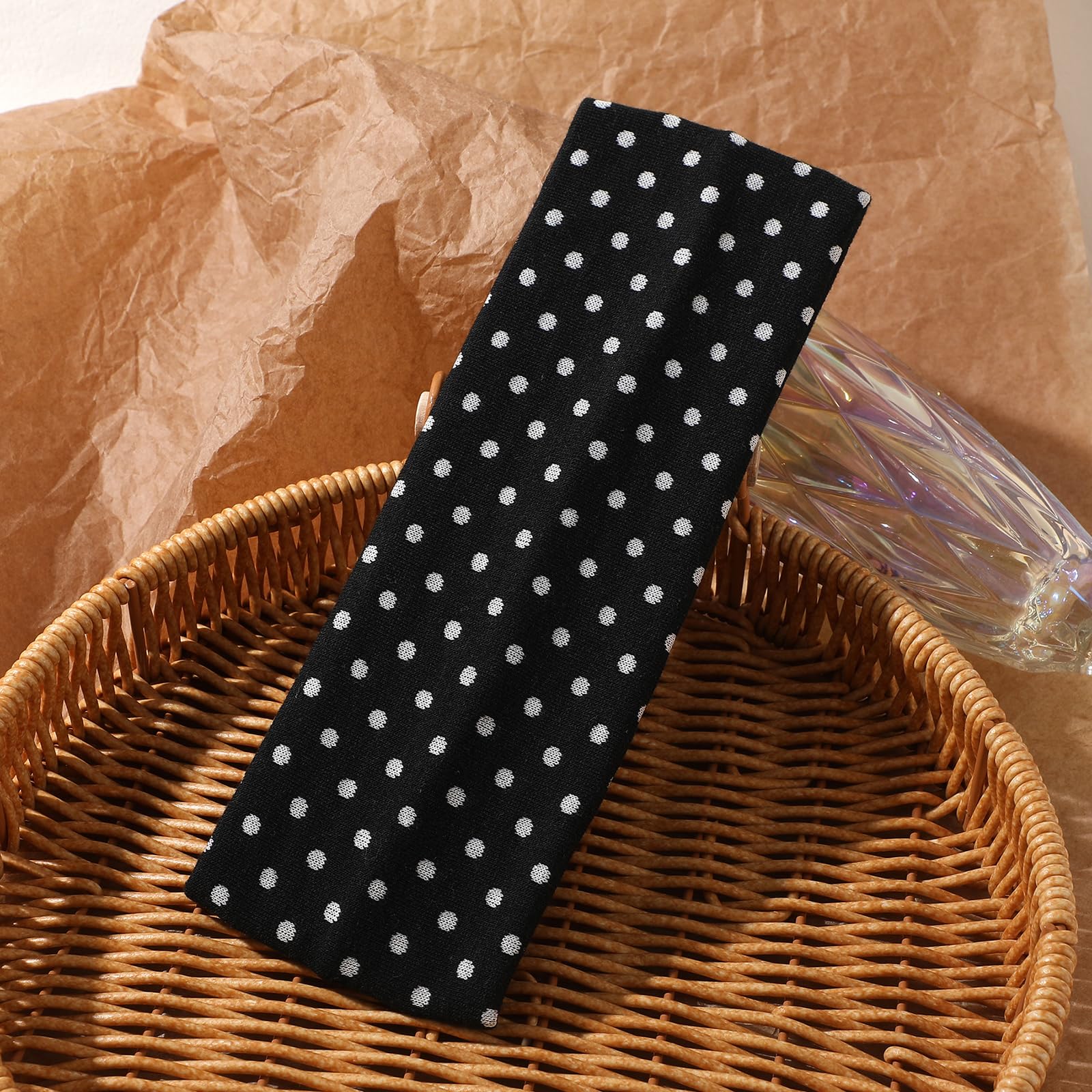 Weazppre headband held in hand demonstrating size and stretch