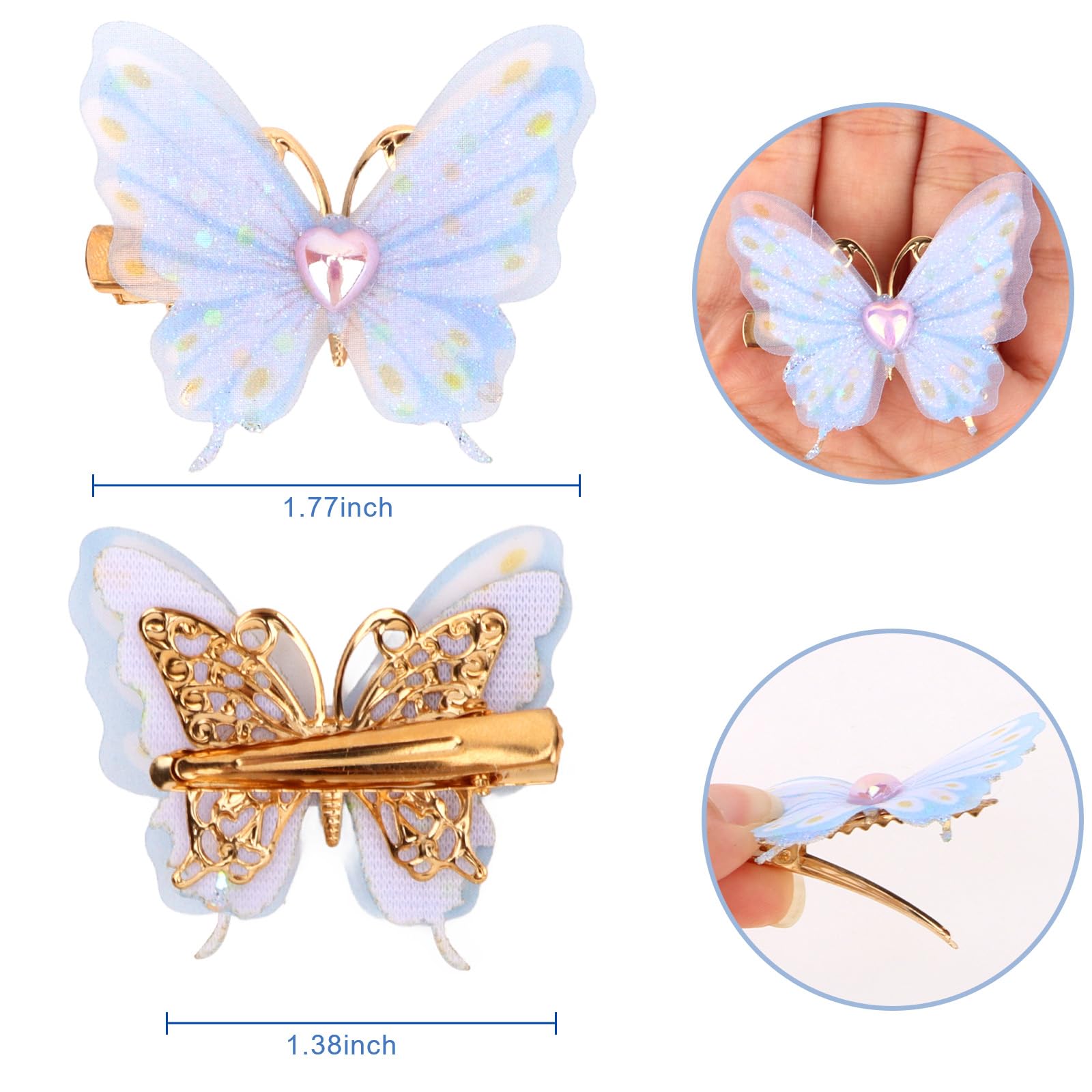 Wecoe laid out clips displaying pastel color assortment for mix-and-match
