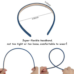 Wecoe DIY decorated headband with pearls showcasing creative customization options