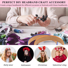 Wecoe headband used during makeup to keep hair away and focused