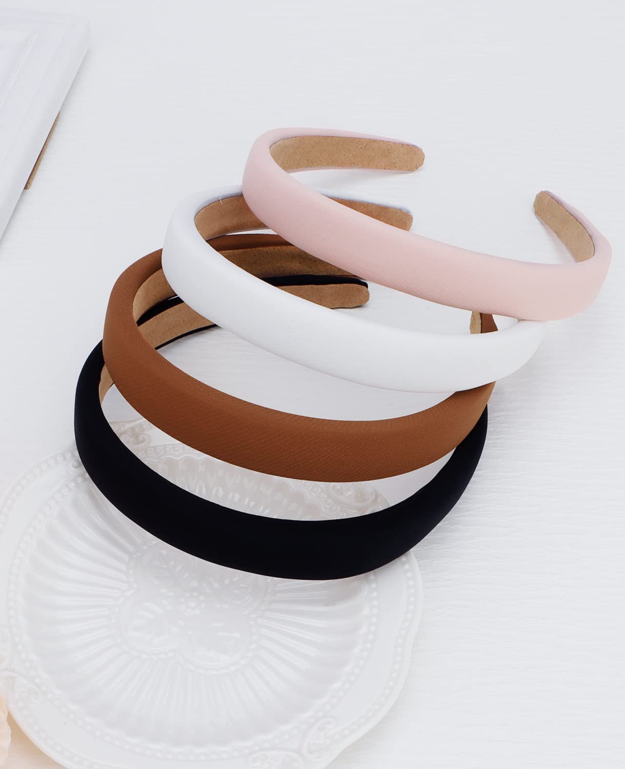 Wecoe headband styled with outfit showing color matching and everyday versatility benefit