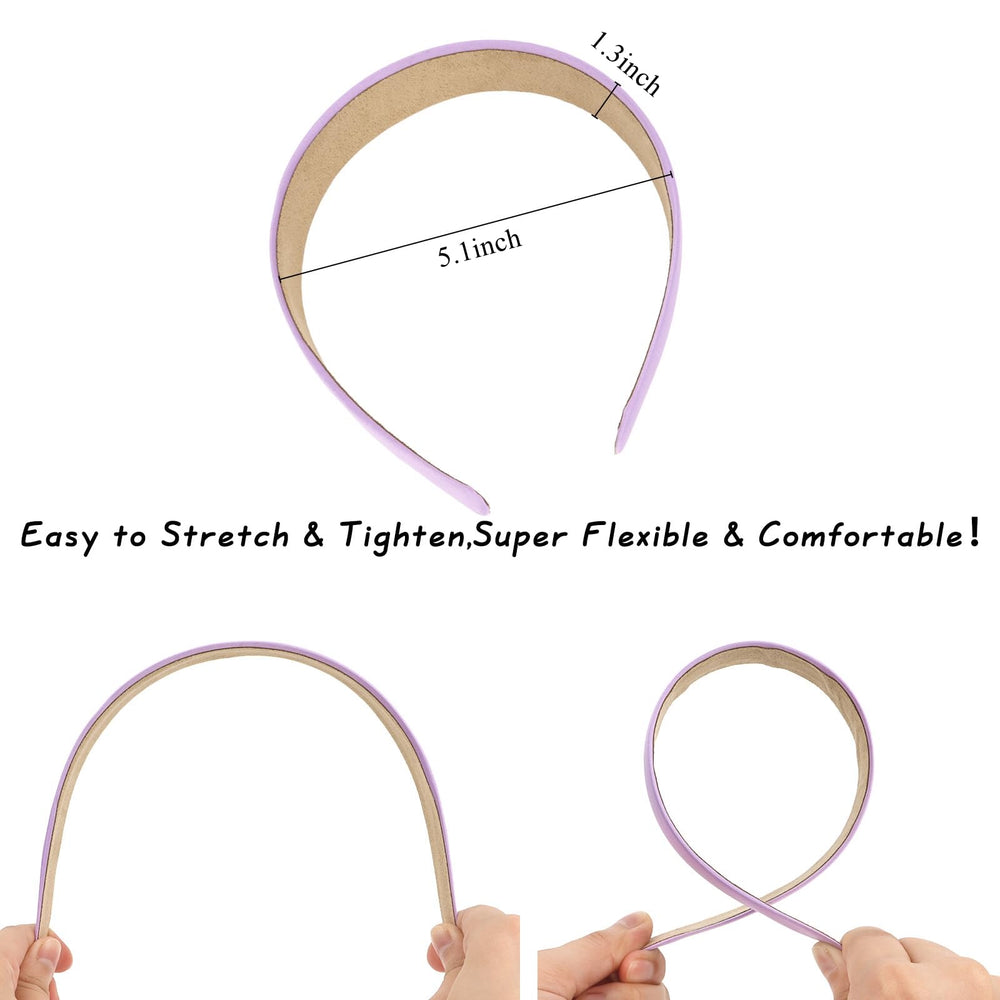 Wecoe headband size shown in hand for scale and fit reassurance
