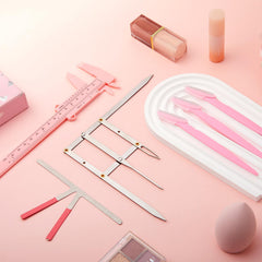 Weewooday lifestyle brow shaping setup illustrating easy at-home use