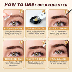WEILNELL hair-color swatches on card to help choose closest shade