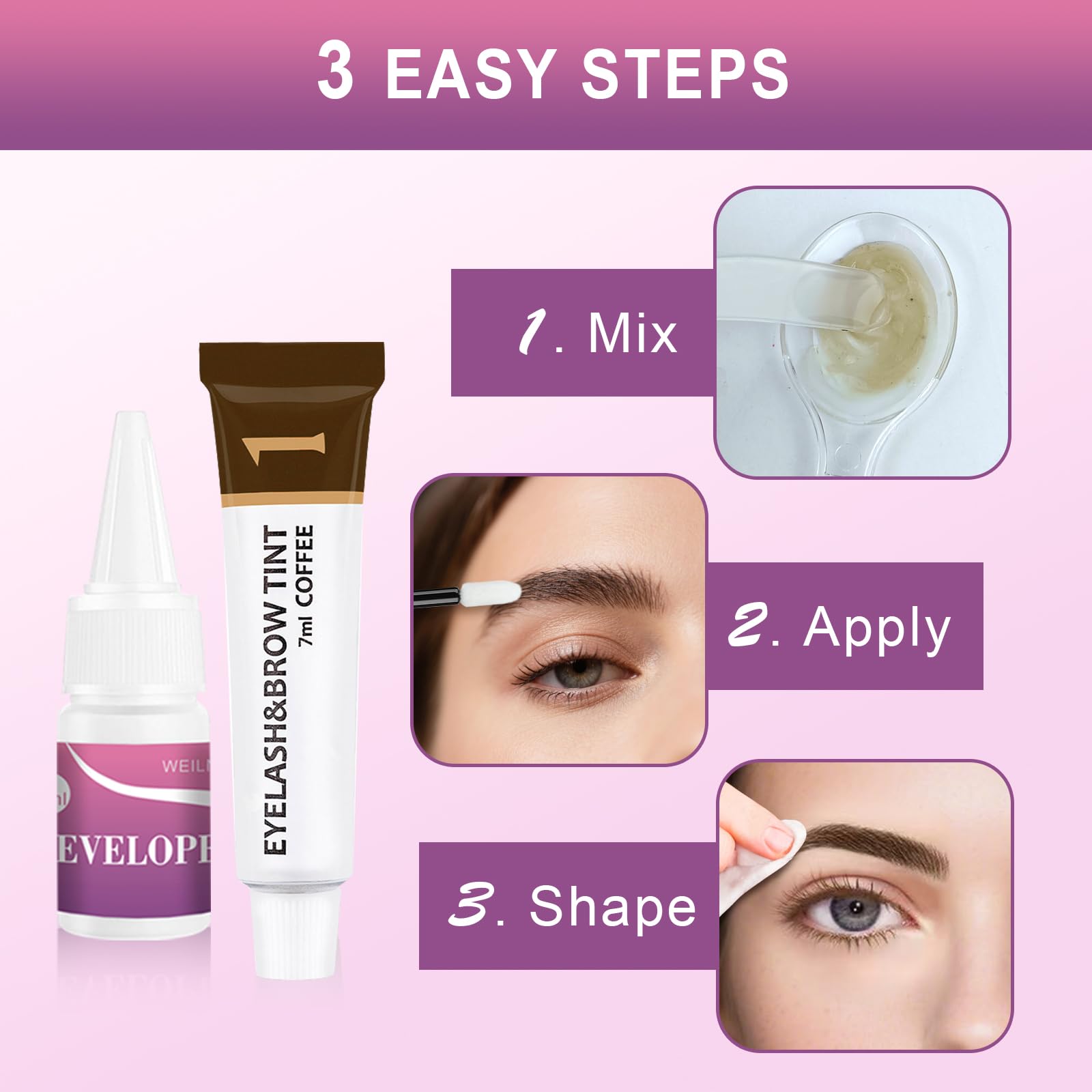 WEILNELL 7ml tube beside a coin for compact size and travel-friendly benefit