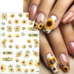 WEIXIWUYU 3D decal texture close-up, tactile depth for standout nails benefit