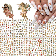 WEIXIWUYU front packaging showing 8 sheets for quick manicure