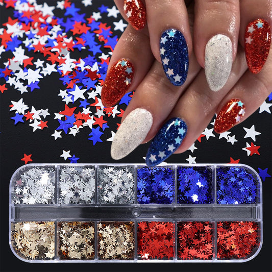 WEIXIWUYU open case layout displaying mixed five-pointed stars for quick selection