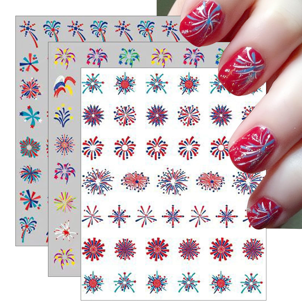 WEIXIWUYU three sticker sheets front view showing colorful designs and quick use
