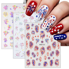 WEIXIWUYU rhinestone accent cluster adding focal shine and glam to nails