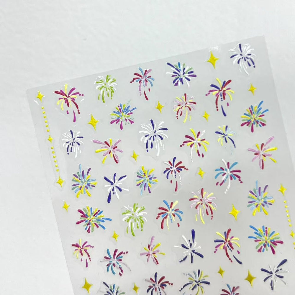 WEIXIWUYU matching toe and finger nail art display ideal for coordinated holiday looks