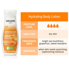 Weleda hand application image demonstrating smooth spreadability and immediate comfort