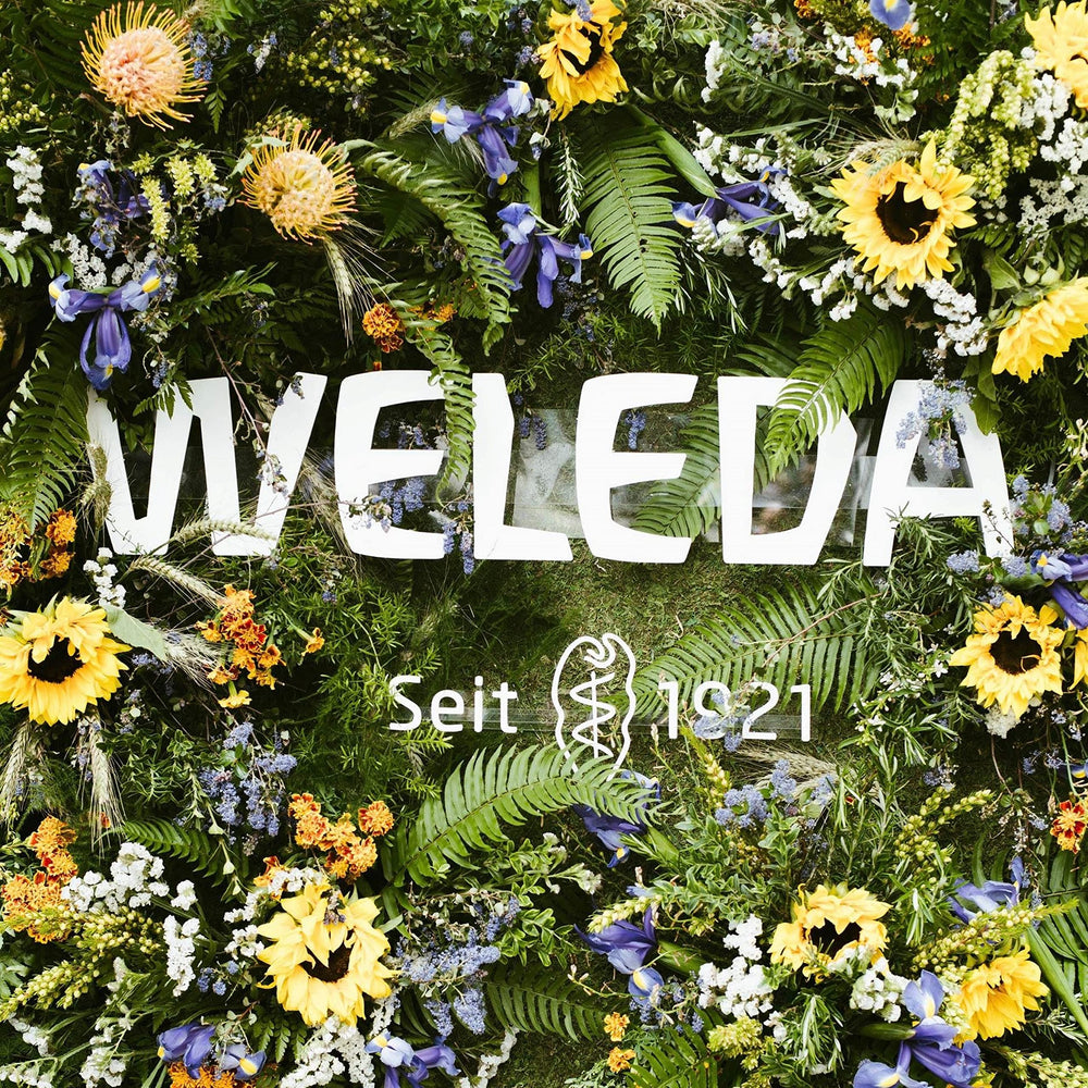 Weleda Sea Buckthorn tube with sea buckthorn berries showing botanical source