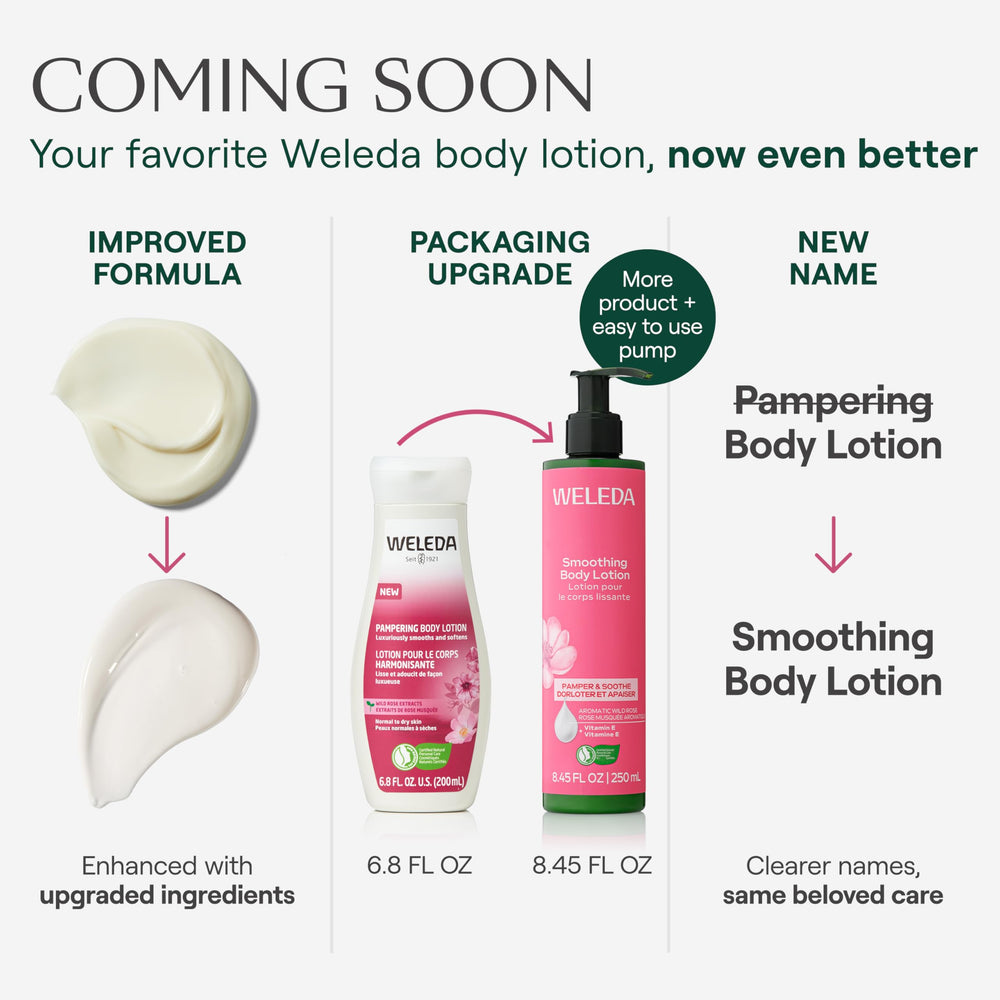 Weleda wild rose lifestyle bedside display conveying daily ritual benefit