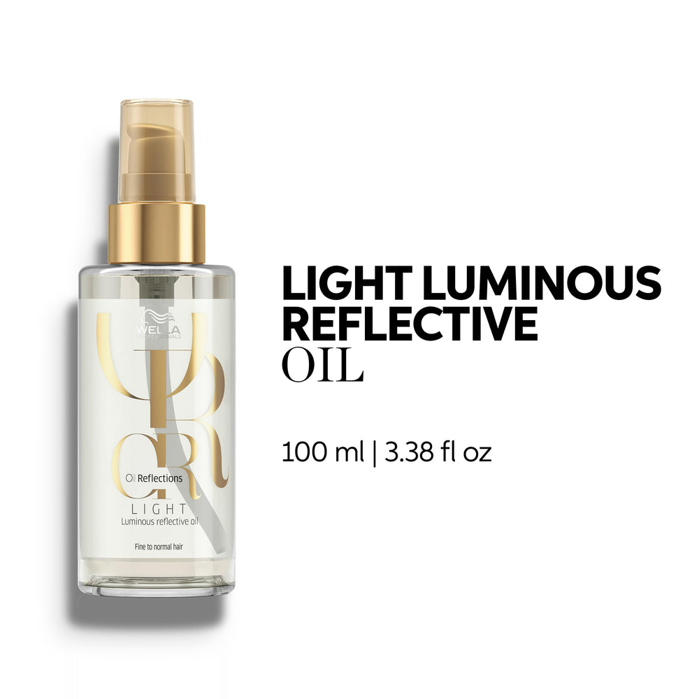 Wella Professionals pump nozzle close-up for precise dispensing and no-waste use