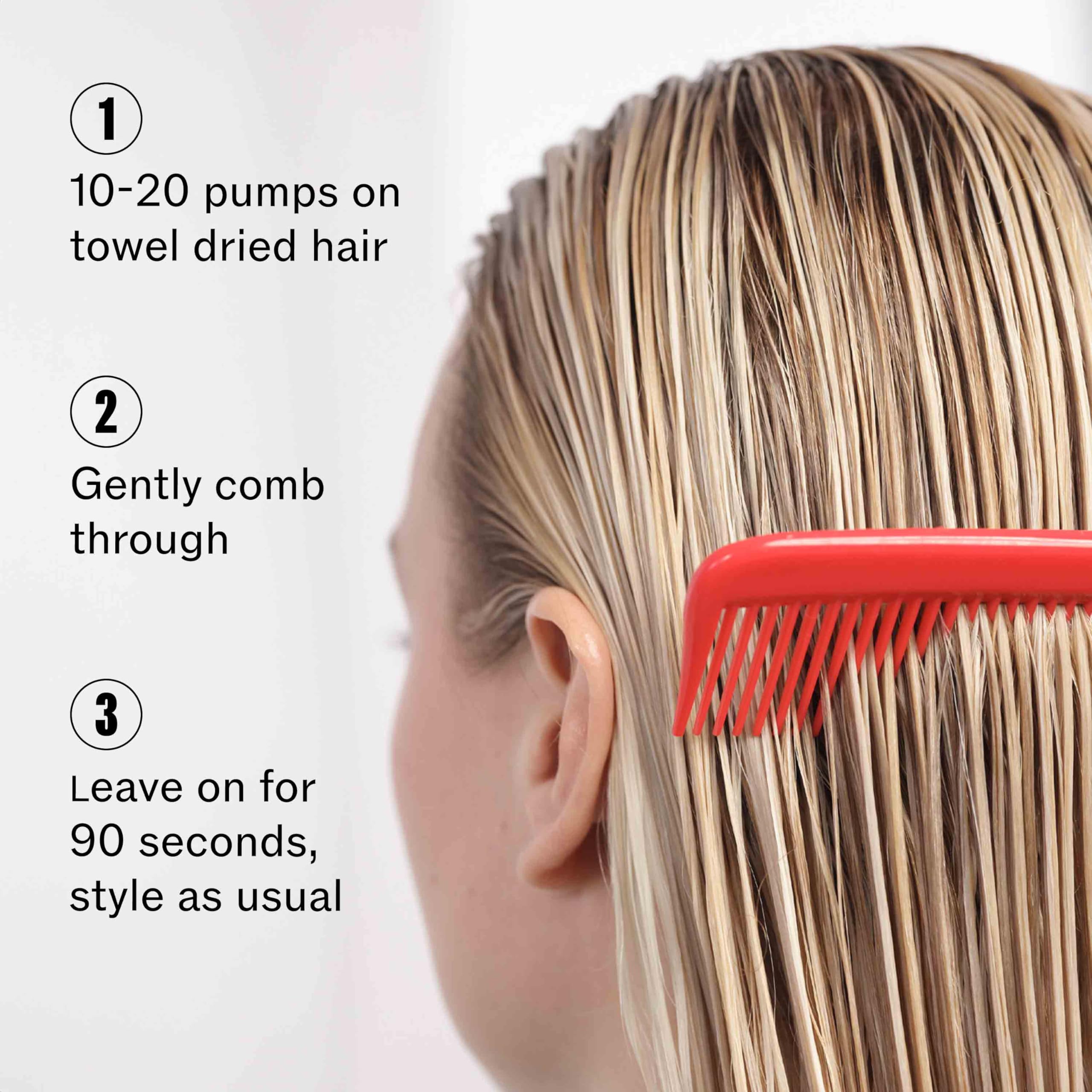 Wella Professionals bottle on bathroom shelf illustrating daily routine convenience