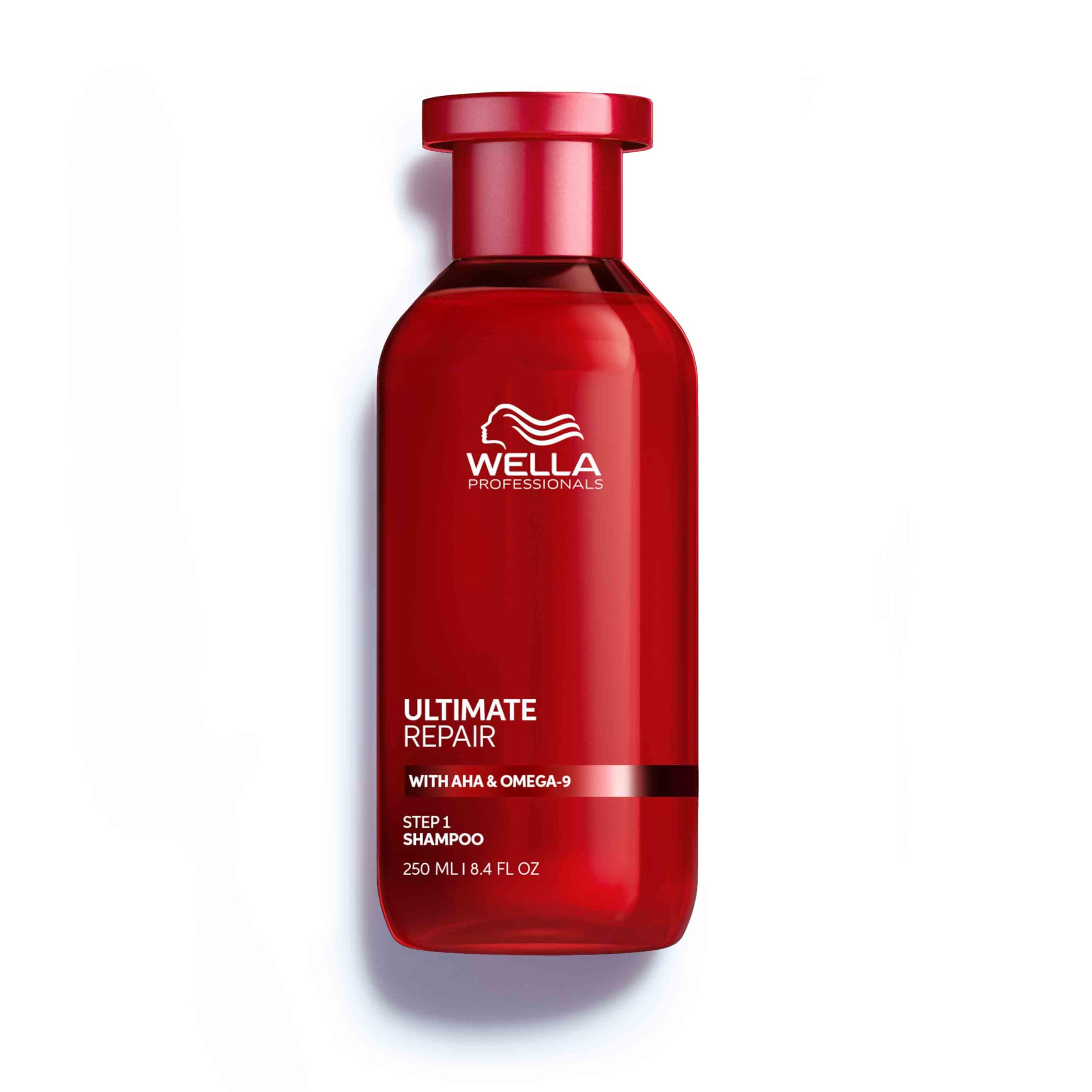 Wella Professionals front packaging showing bottle and benefits