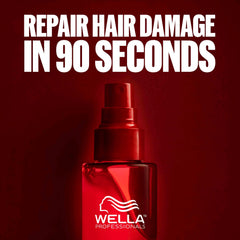Wella Professionals bottle in hand to show 185ml scale and travel-friendly size