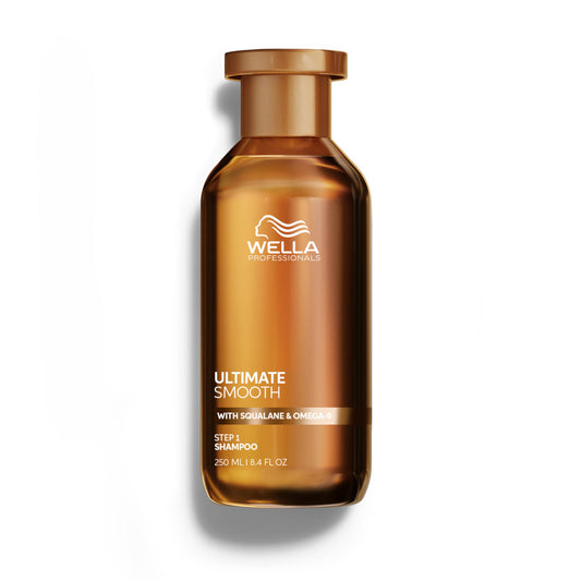 Wella Professionals front bottle showing product and benefit of frizz control
