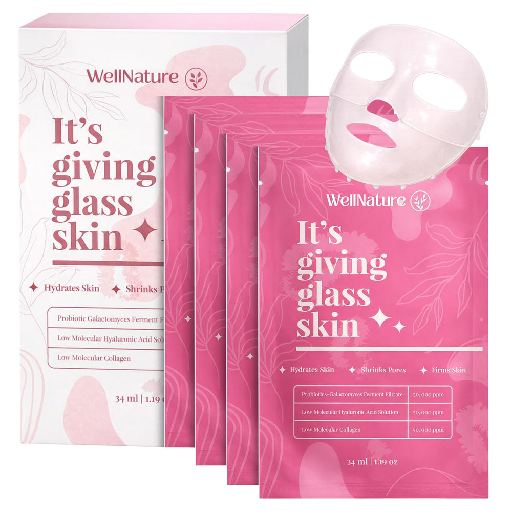 Wellnature front packaging showing four masked sachets and product identity for gifting benefit