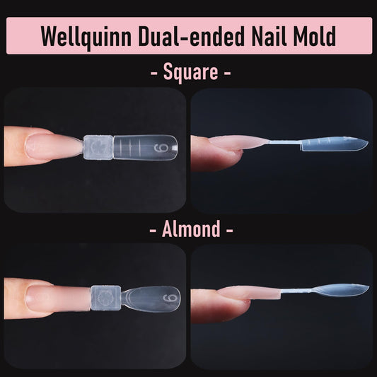 WELLQUINN close-up of dual-ended form edge showing thin flexible material for precise fit