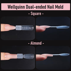 WELLQUINN close-up of dual-ended form edge showing thin flexible material for precise fit