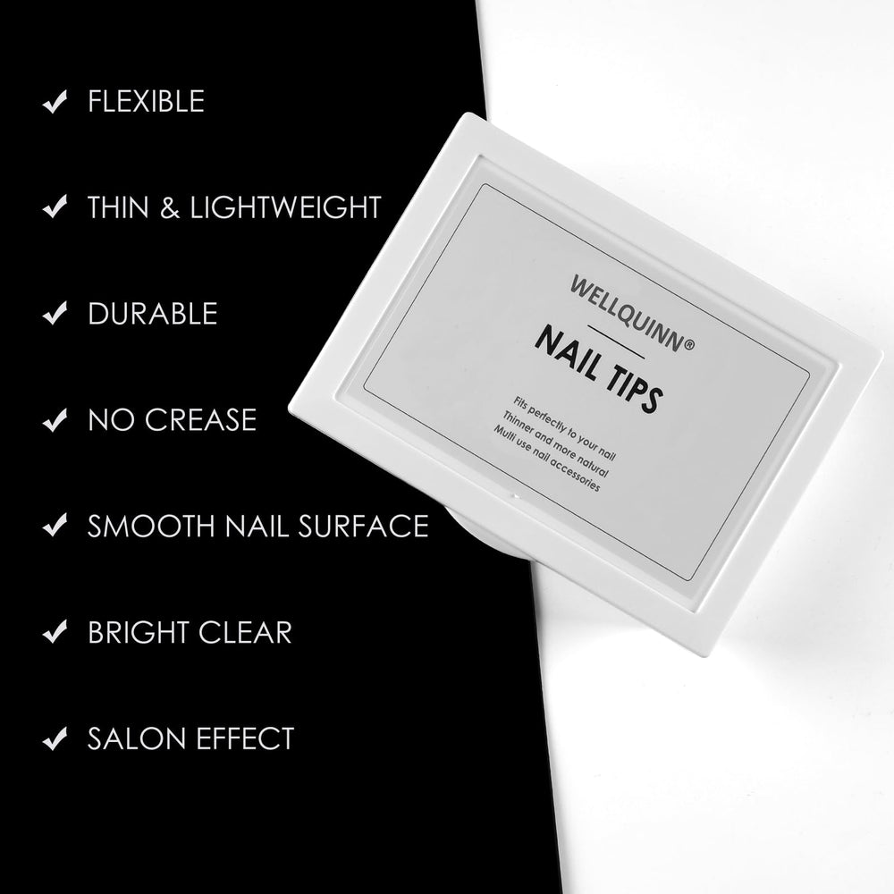 WELLQUINN boxed compartments with labeled sizes highlighting storage efficiency