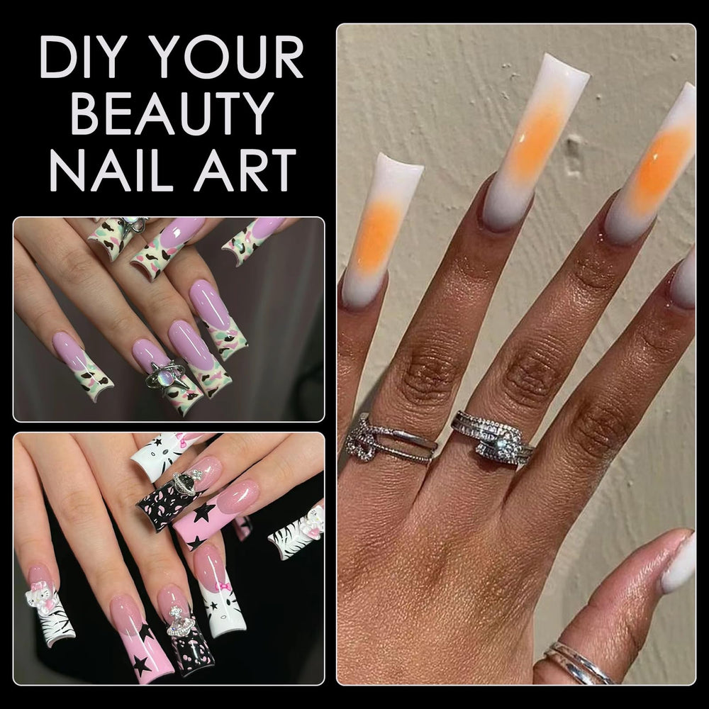 WELLQUINN duck nail applied in salon demonstrating secure fit and styling benefit