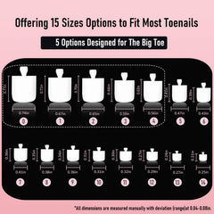 WELLQUINN scale comparison next to a toe demonstrating true-to-size fit