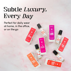 Well's Oil bottle inside a purse illustrating travel-friendly 10 ml size