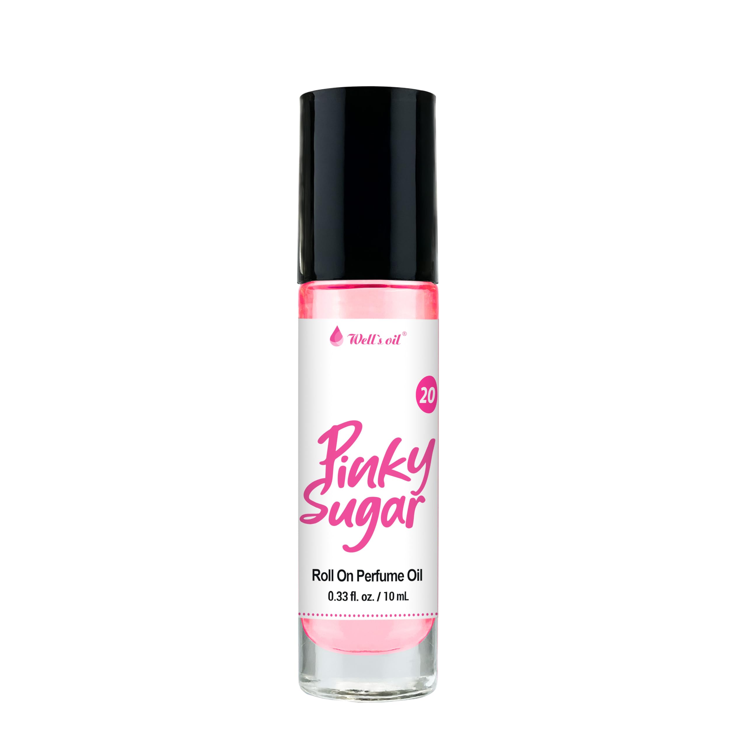 Applying Well's Oil Pinky Sugar to wrist at pulse point for lasting localized fragrance