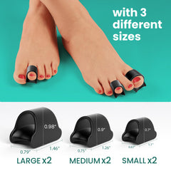 Welnove splint worn in sneaker proving discreet protection during activity