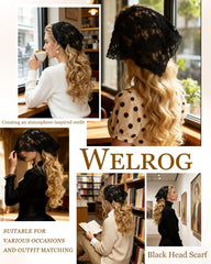 WELROG close-up of water-soluble lace detail highlighting delicate finish and elegance