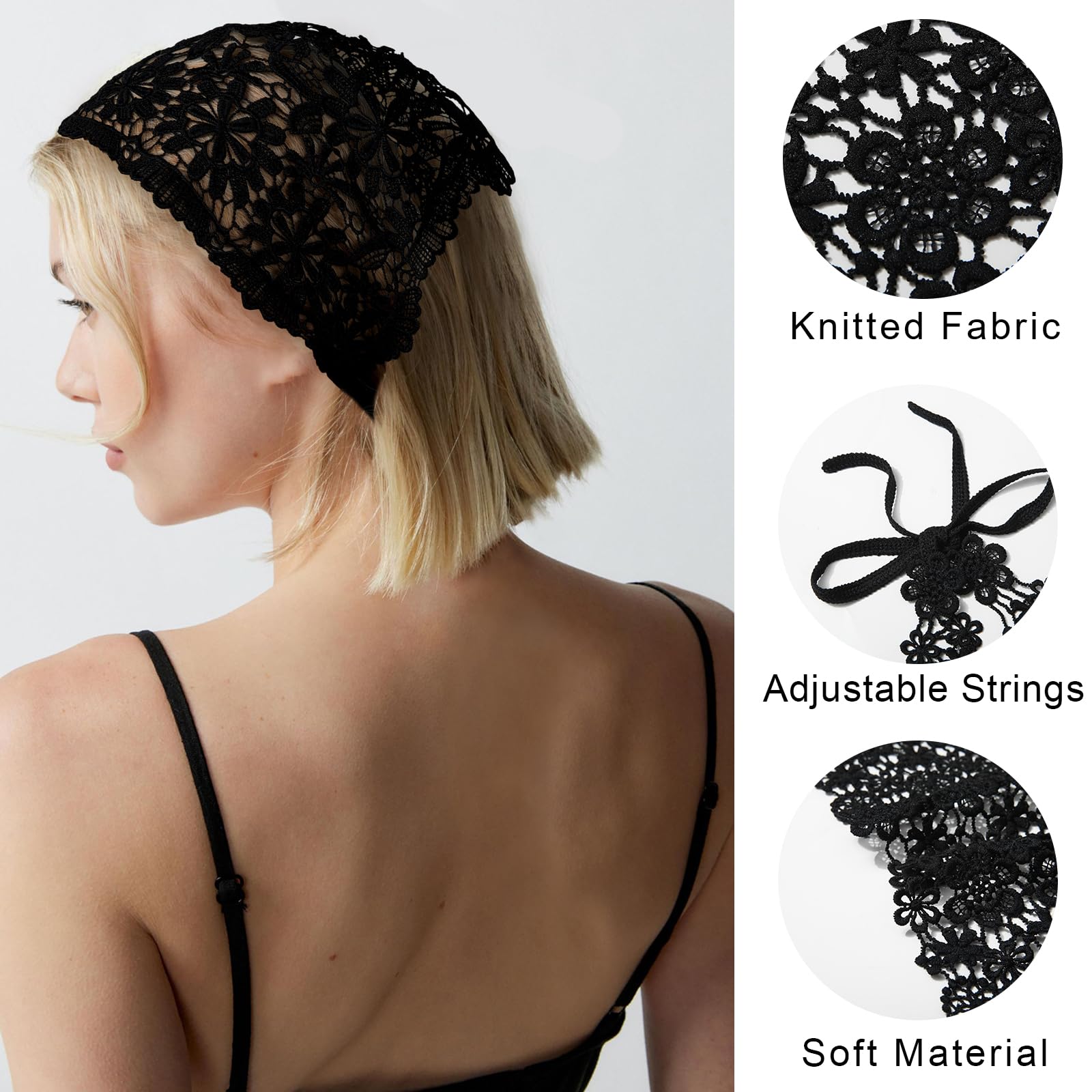 WELROG folded bandana flat lay showing shape and lightweight packability for travel