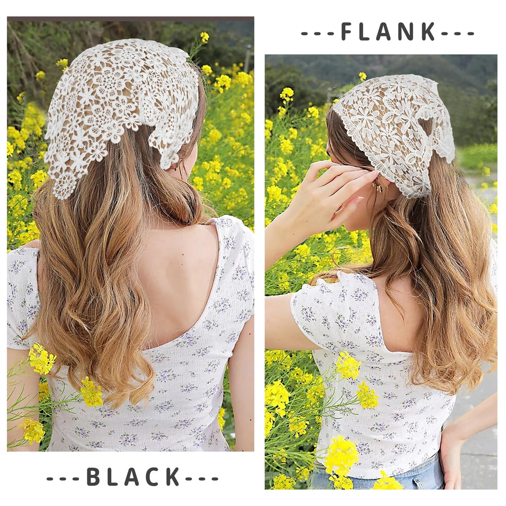 WELROG model wearing bandana outdoors showing sun protection and stylish everyday use