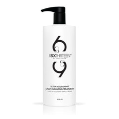 WEN by Chaz Dean front bottle view showing lemon rosemary vanilla bean scent and benefits