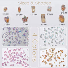 WENEWFINE rhinestones lifestyle flatlay with polish and tools inspiring creative manicure ideas