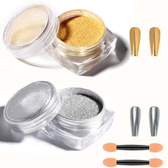 WENJLYJ front packaging showing gold and silver powders, perfect for gifting