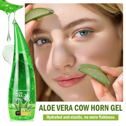 WENJLYJ gel texture closeup highlighting clear, soothing consistency for fast absorption
