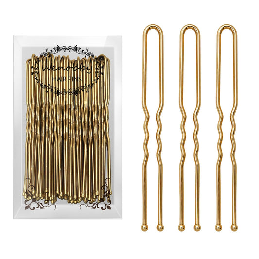 wenobby front packaging showing gold U pins and clear storage boxes for easy access