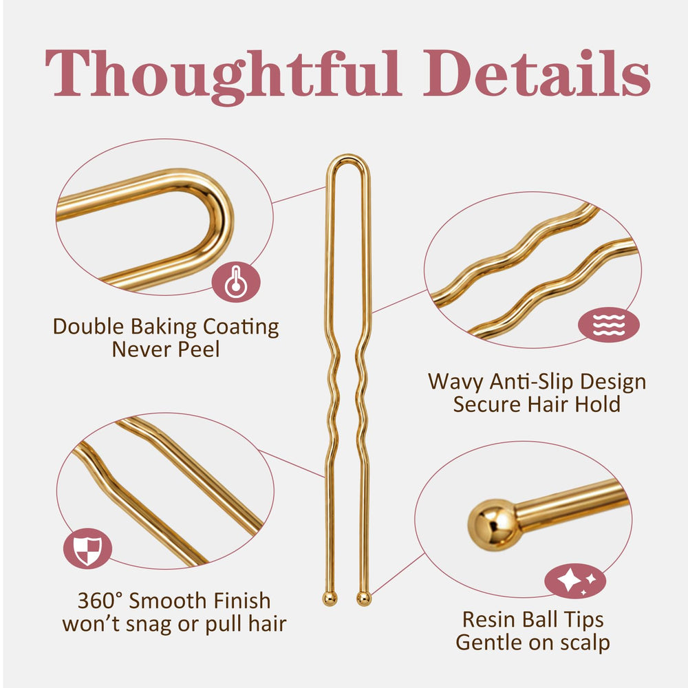 wenobby pins held in hand showing 2.8 inch scale and strong construction for larger buns
